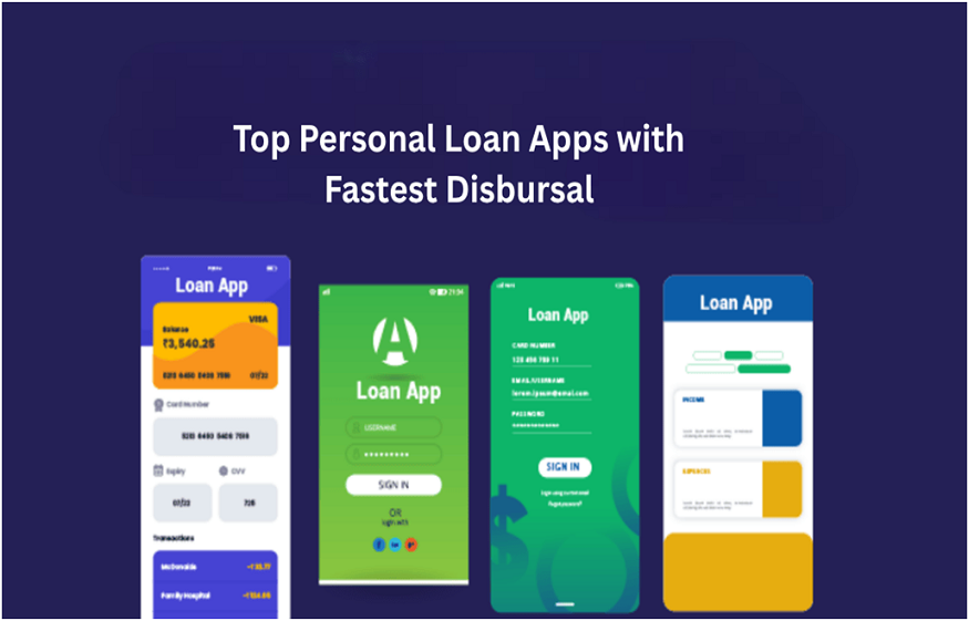 Top Personal Loan Apps in India with Fastest Disbursal